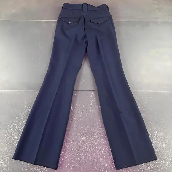 VTG Dickson Jenkins Western Pants Mens 28 Blue Bootcut Flared Bell NWT USA 70's - Picture 8 of 9